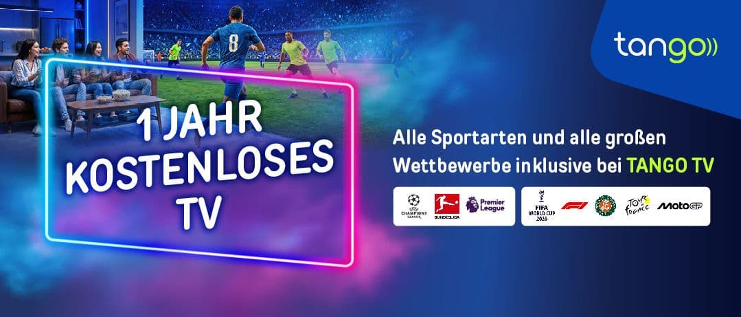 1 Jahr kostenloses Fernsehen