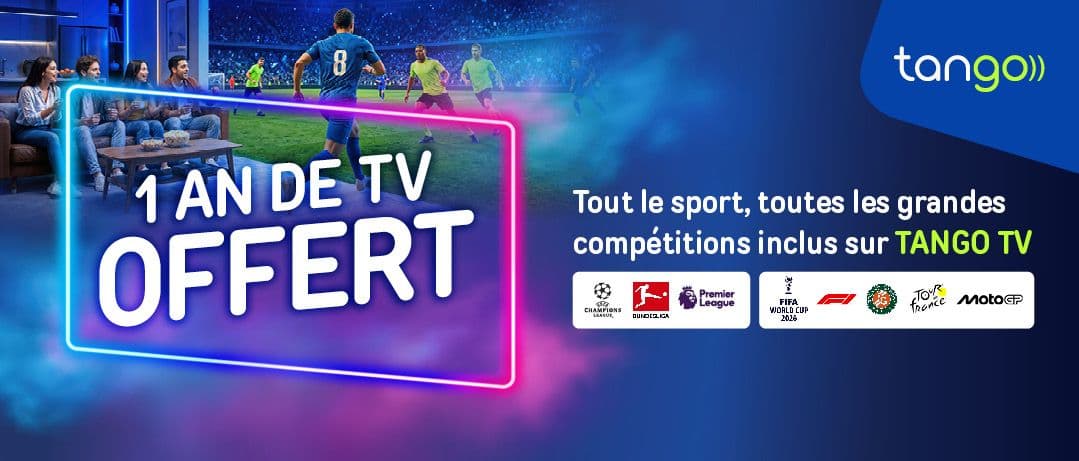 1 an de TV offert